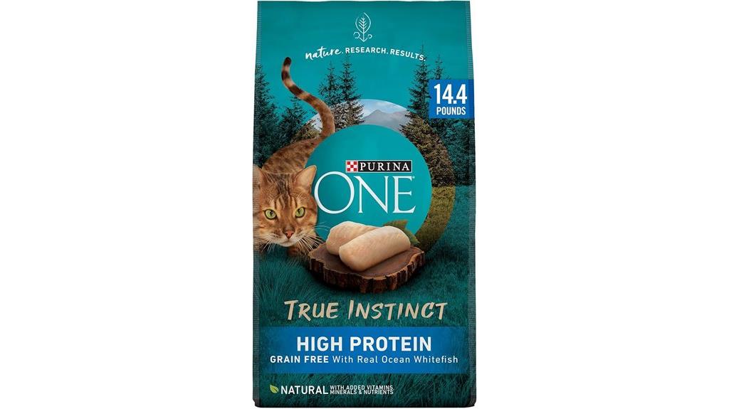 high protein grain free cat food