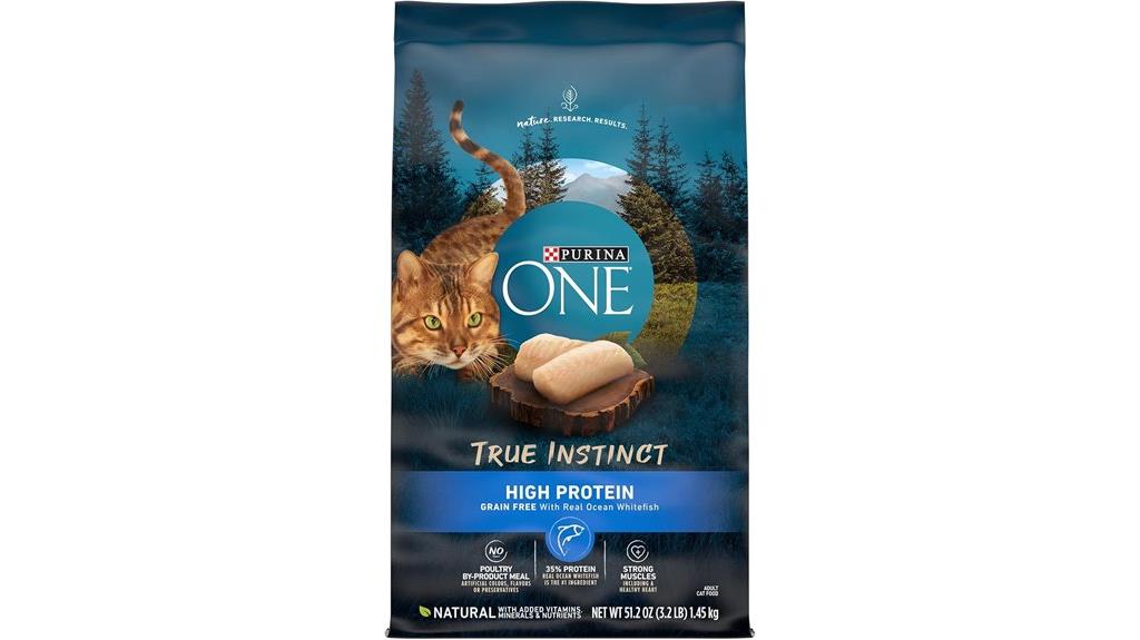 high protein grain free cat food