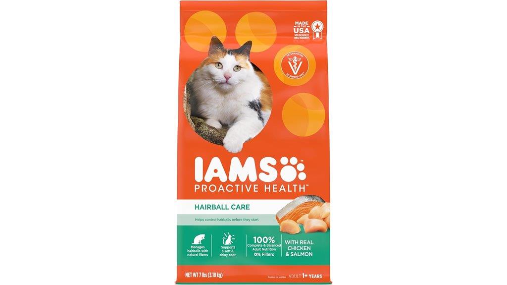 iams hairball care cat food