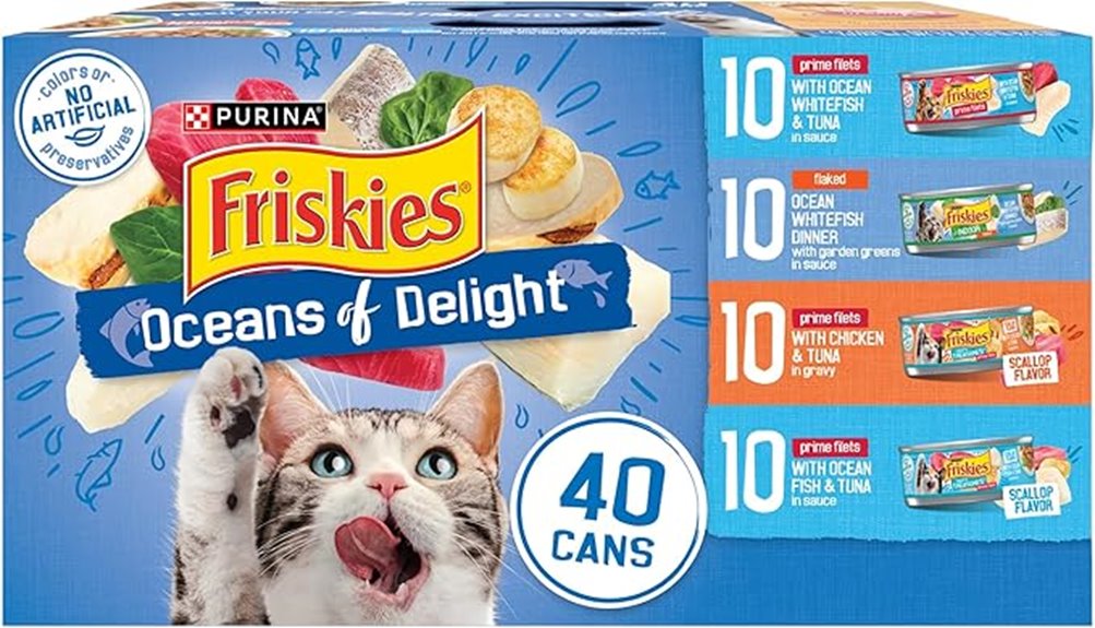 variety pack cat food