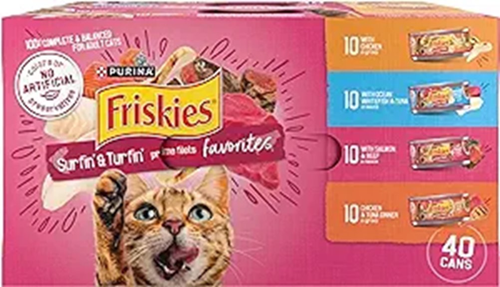 variety pack cat food