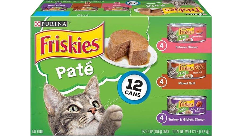 variety pack cat food