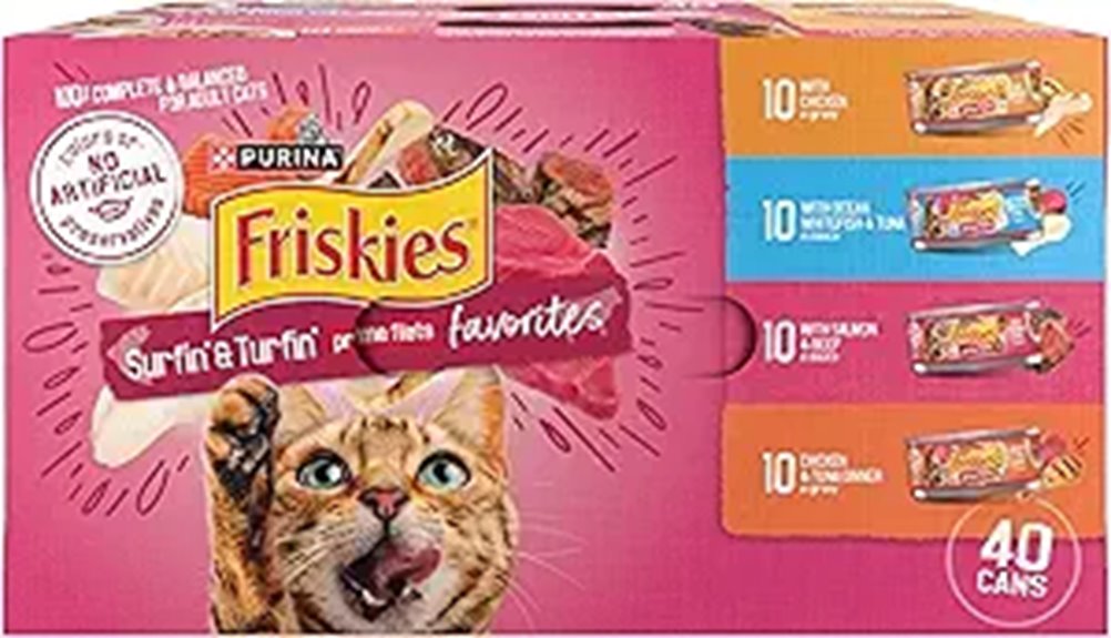 variety pack cat food