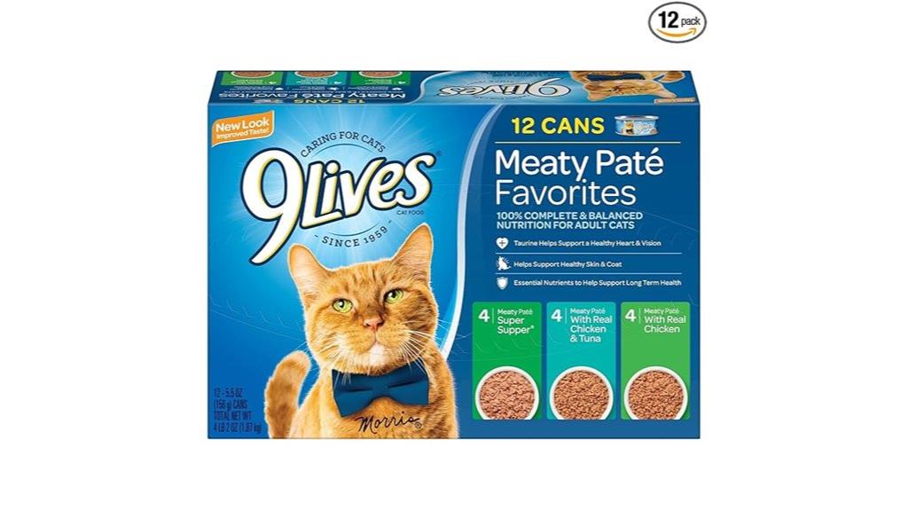 wet cat food variety