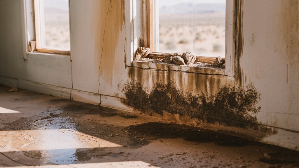 address mold and water