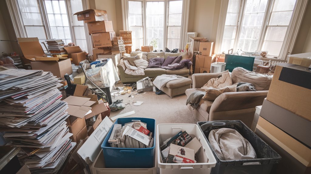 strategic hoarder house preparation
