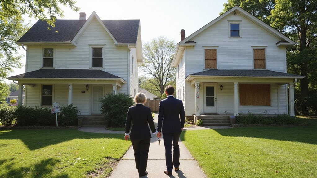 differences in mortgage default options