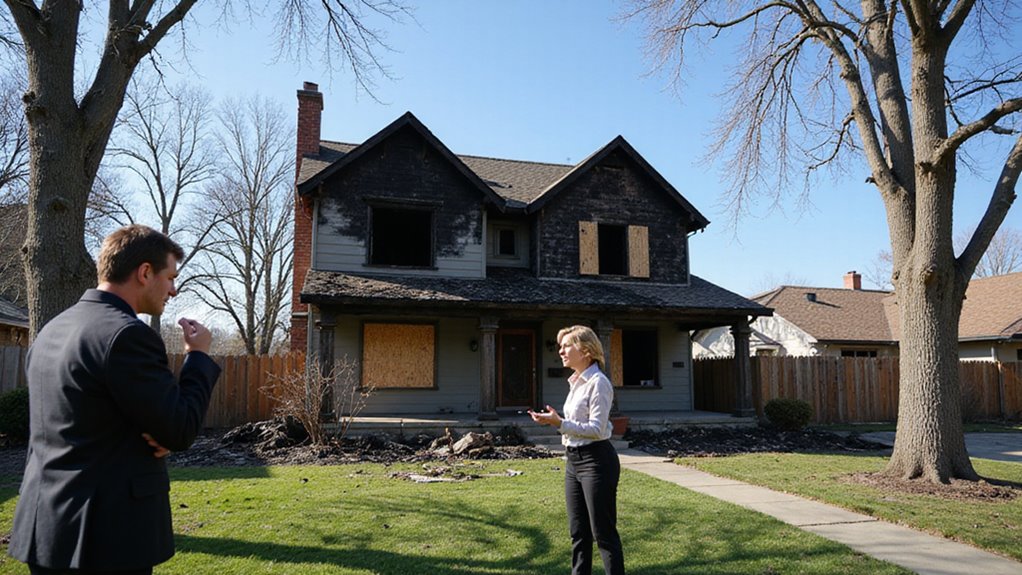 fire damage impacts structure