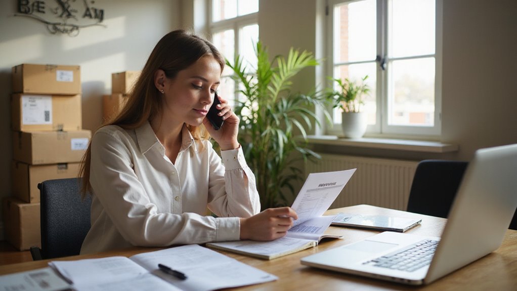 lender communication for moving