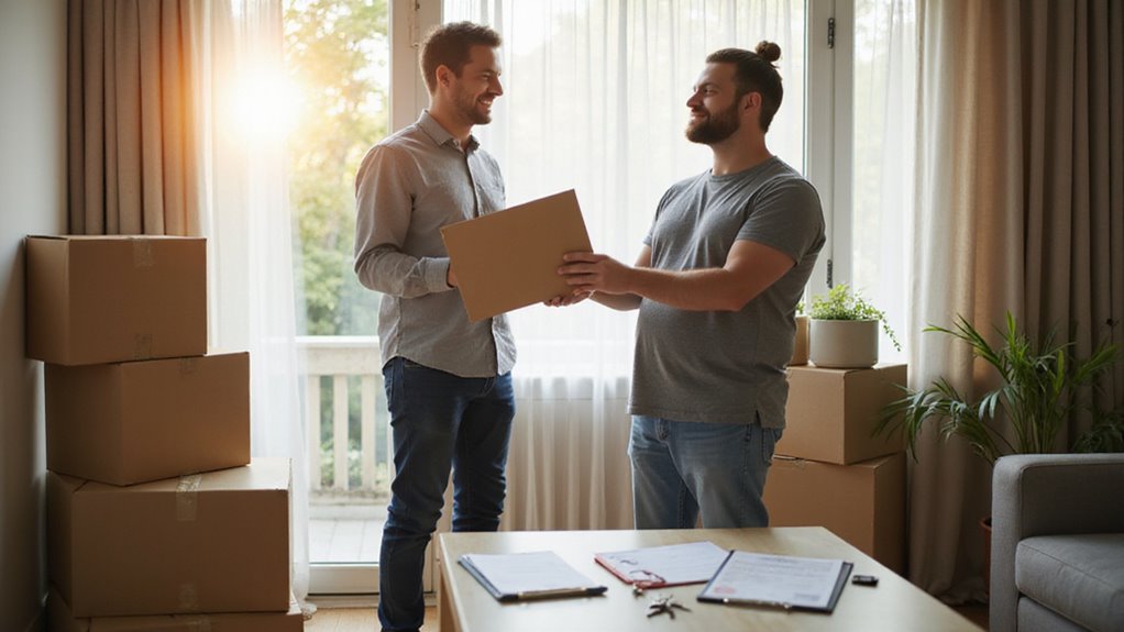 notify tenant of sale