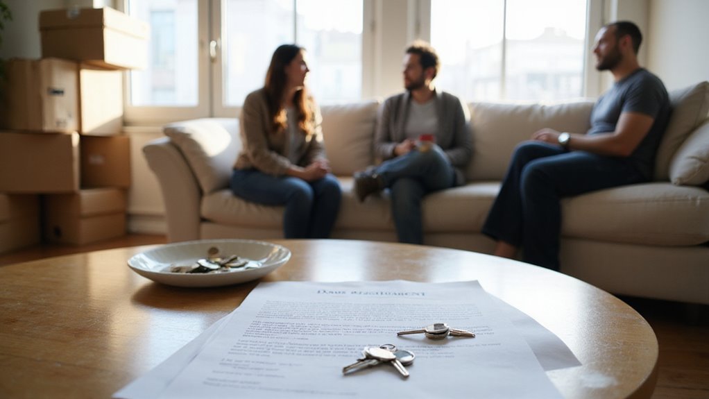 notify tenants about sale