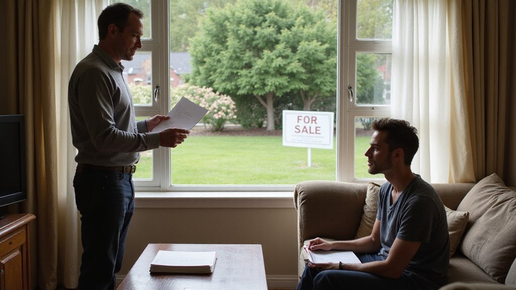 notify tenants about sale