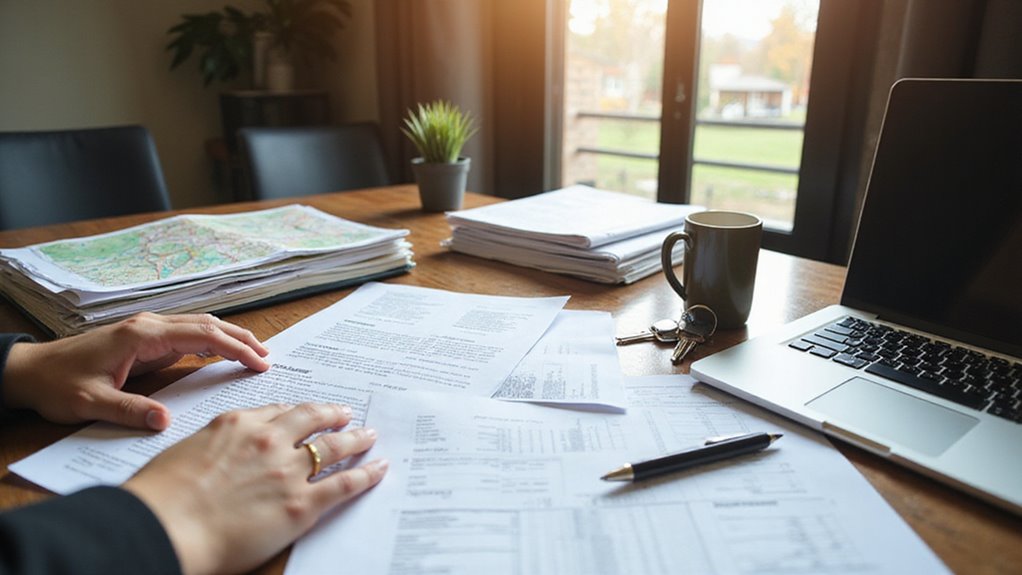 organize property sale documents