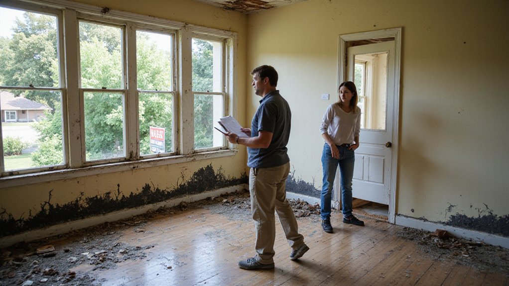selling water damaged homes