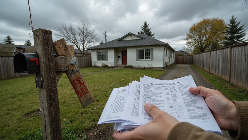 unpaid lien prevents property sale