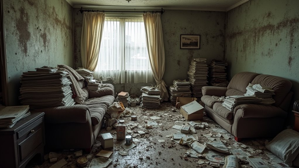 clutter causes mold and pests