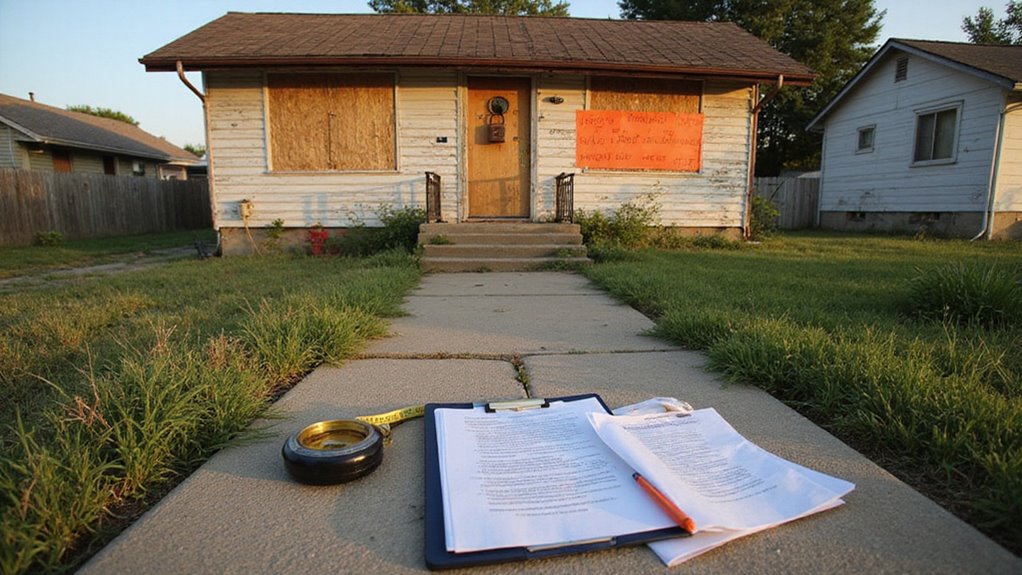 follow vacant property regulations