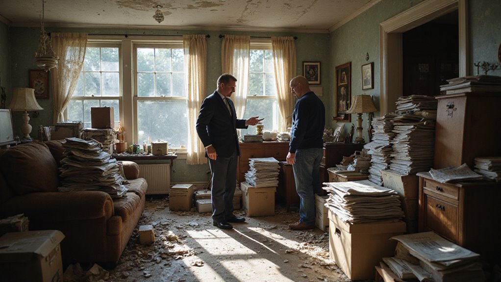 hoarding complicates inspections