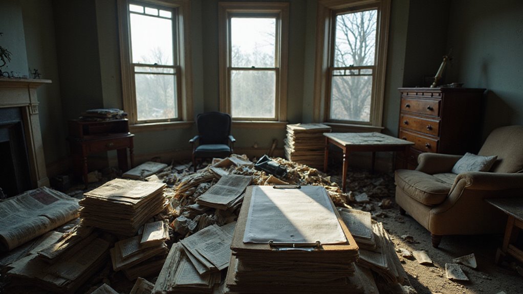 hoarding lowers property value