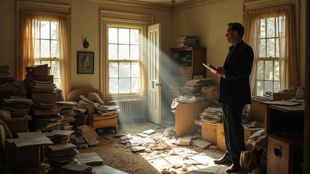 hoarding reduces property value