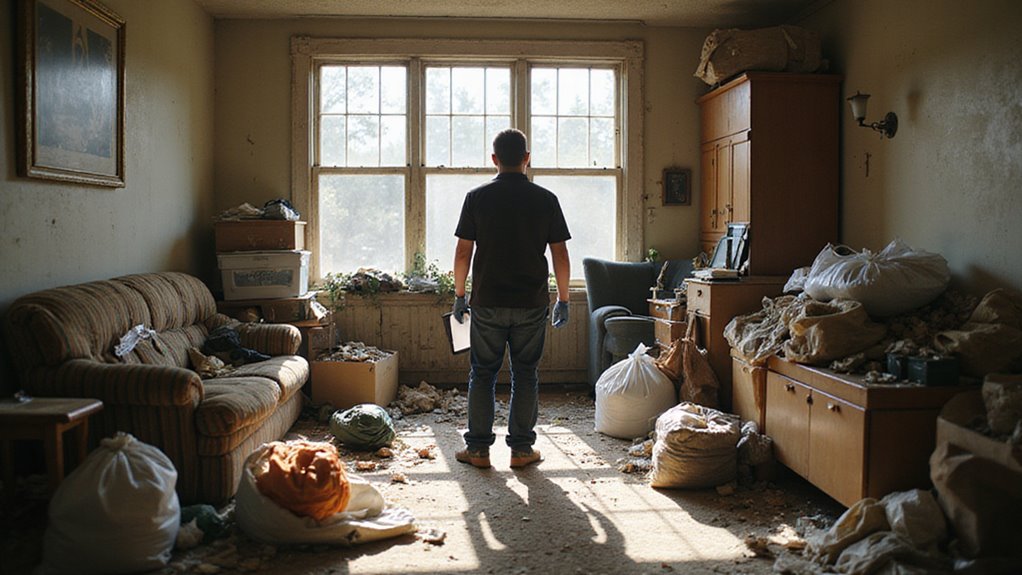 house cleanup assessment planning