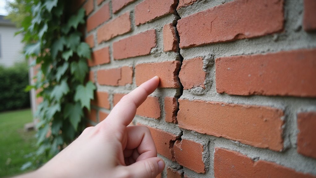 inspect foundation cracks carefully
