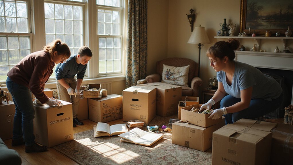 letting go of sentimental belongings