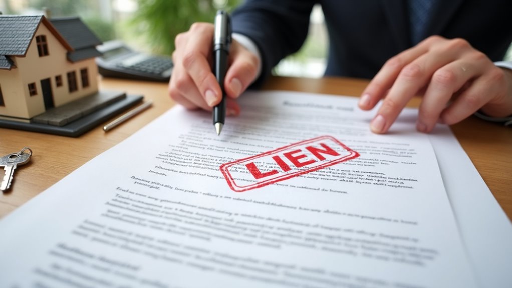 liens affect property sale