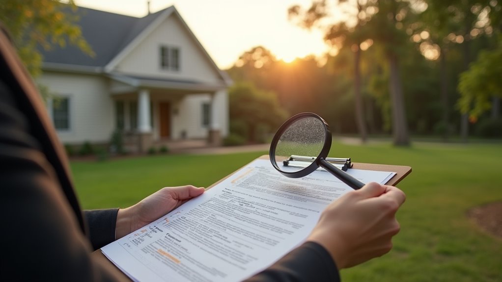 look for hidden lien clues