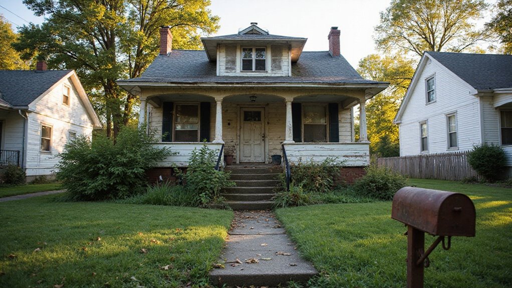 neglected exterior decreases home value