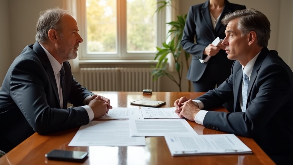 negotiate liens and sale terms