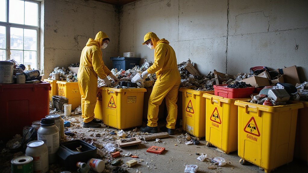 proper hazardous material disposal