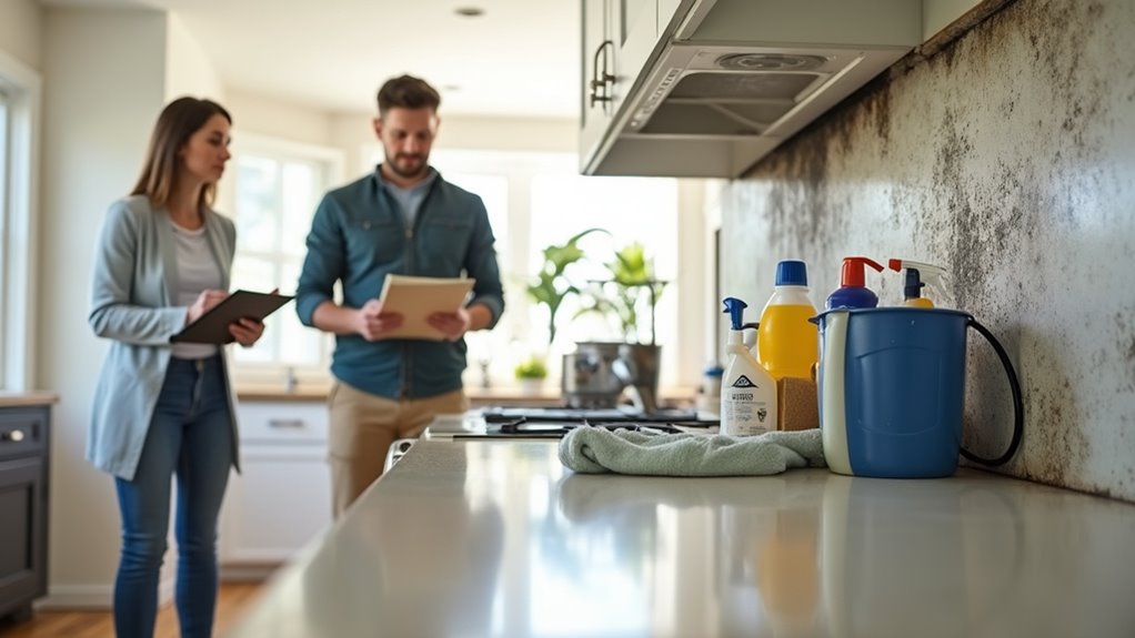 remediate mold before sale