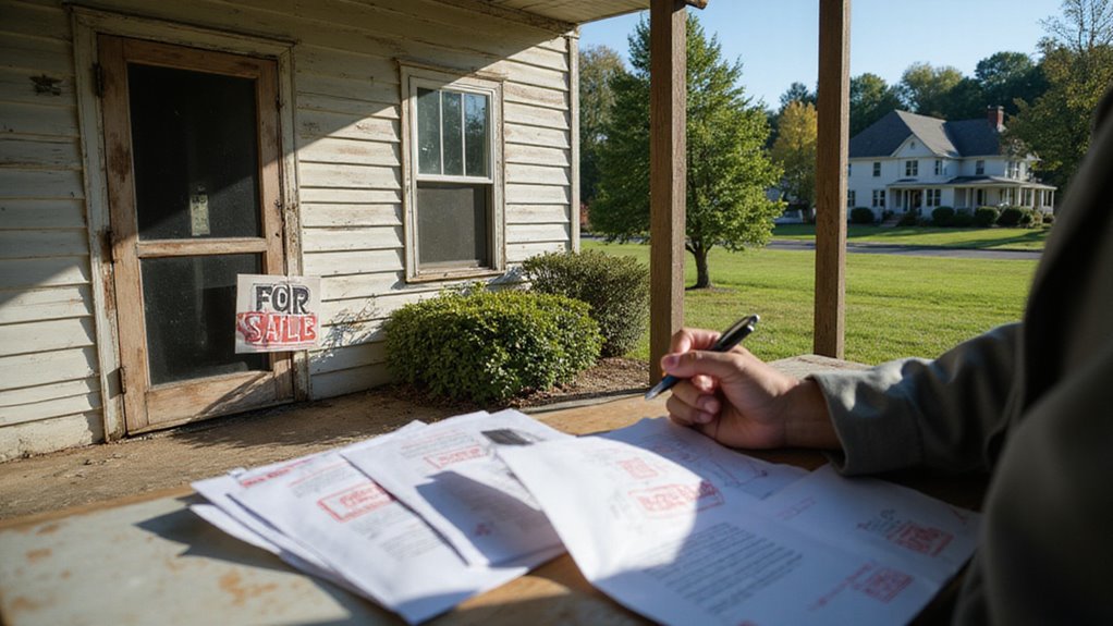 resolve debts before sale