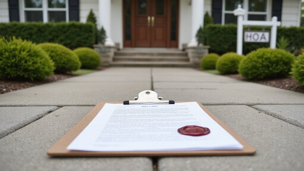 resolve hoa lien issues
