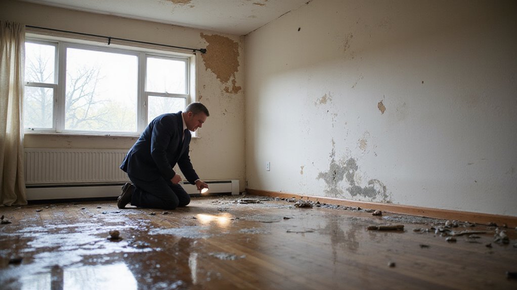 signs of hidden water damage