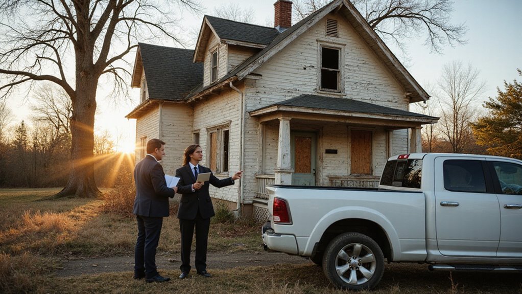 target distressed property investors