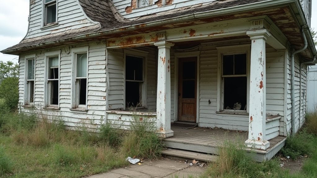 vacant homes structural deterioration