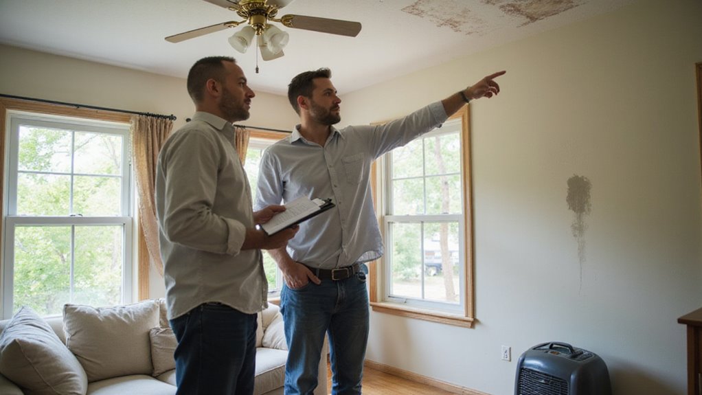 water damage disclosure guidance